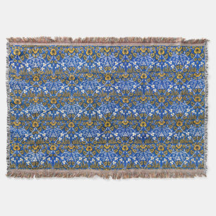 Morris Vintag 1882 Blaues Hintergrund Blume Muster Decke