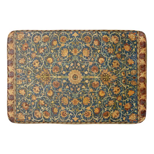 Morris Vintag Holland Park Teppichmuster Badematte (Vorderseite)