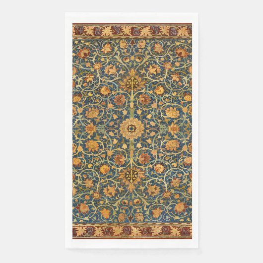 Morris Vintag Holland Park Teppichmuster Serviette (Vorderseite)