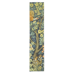 Morris Vintag Pheasant Eichhörnchen und Blume Must Kurzer Tischläufer