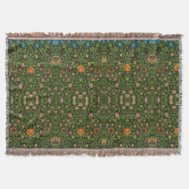 Morris Vintages Violet und Kolumbus Blumenmuster Decke