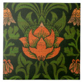 Morris - Violet und Columbine  Fliese (Vorderseite)