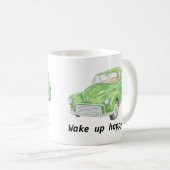 Morris wachen geringe klassische Auto-Kunst-Tasse, Kaffeetasse (VorderseiteRechts)