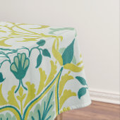 Morris Yellow Turquoise Vine & Blume Muster Tischdecke (Beispiel)
