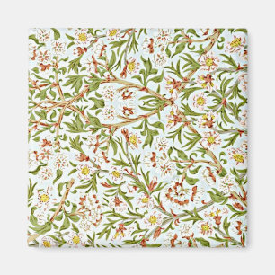Morris - zartes Blumenmuster Magnet