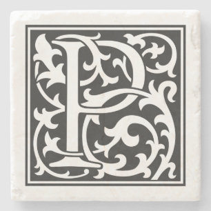 Morrisesque 'P' Stone Untersetzer
