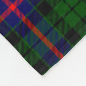 Morrison Clan Abzeichen Tartan Kariert Fleecedecke (Ecke)
