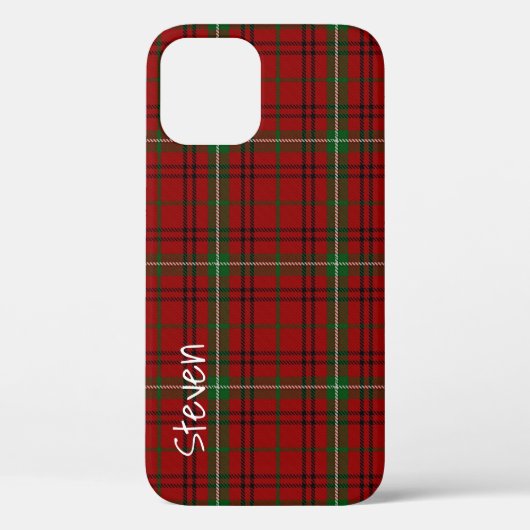 Morrison Clan Scottish Kariert Case-Mate iPhone Hülle (Rückseite)