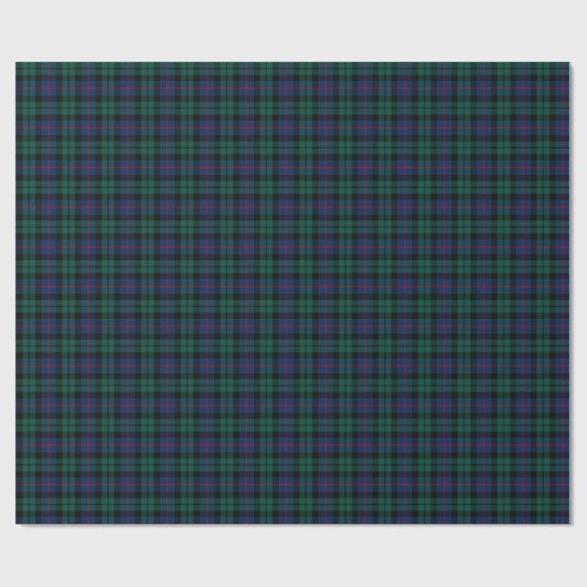 Morrison Clan Tartan Geschenkpapier (Flach)