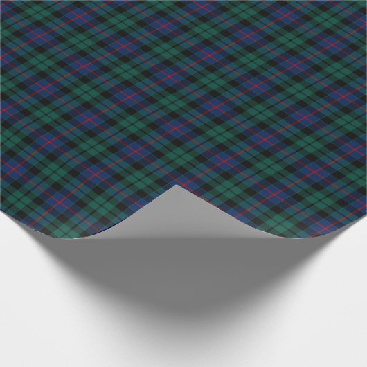 Morrison Clan Tartan Geschenkpapier (Ecke)