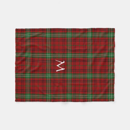 Morrison Clan Tartan Kariert Fleece Blanket (Vorderseite (Horizontal))