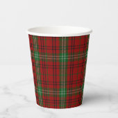 Morrison Clan Tartan Kariert Paper Cups Pappbecher (Rückseite)