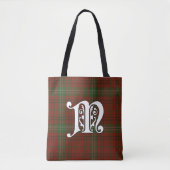 Morrison Clan Tartan Monogram Tasche (Vorderseite)