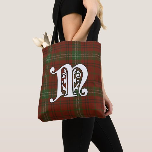 Morrison Clan Tartan Monogram Tasche (Von Nahem)