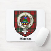 Morrison-Clan-Wappen-AbzeichenTartan Mousepad (Mit Mouse)