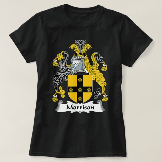 Morrison Coat of Arms Familienwappen T-Shirt (Design vorne)