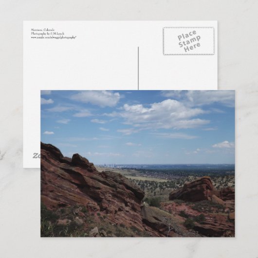 Morrison, Colorado Postkarte (Vorne/Hinten)