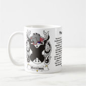 Morrison-Familien-Wappen Tasse (Links)