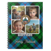 Morrison Familienfoto-Collage Notizblock (Vorderseite)