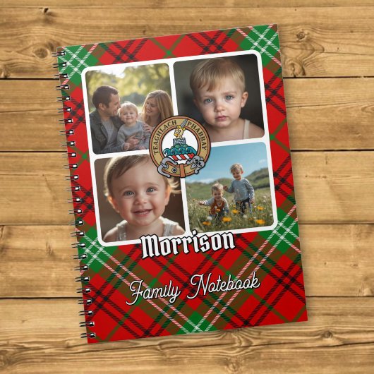 Morrison Familienfoto-Collage Notizblock
