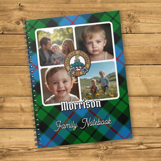 Morrison Familienfoto-Collage Notizblock