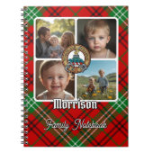 Morrison Familienfoto-Collage Notizblock (Vorderseite)