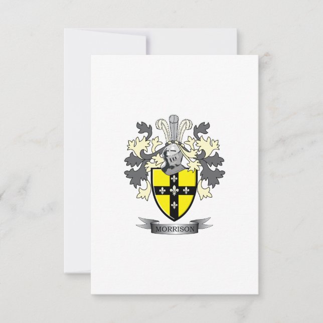 Morrison Familienwappen Coat of Arms (Vorderseite)