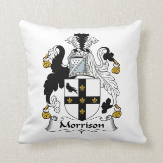 Morrison-Familienwappen Kissen
