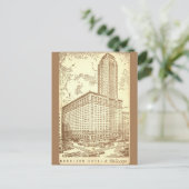 Morrison Hotel Chicago Postkarte (Stehend Vorderseite)