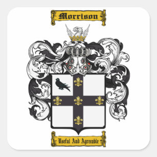 Morrison Quadratischer Aufkleber