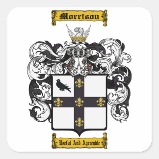 Morrison Quadratischer Aufkleber