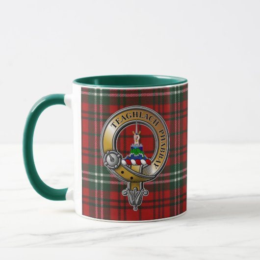 Morrison Tartan & Abzeichen Tasse (Links)