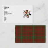 Morrison Tartan Lion Visitenkarte (Vorne/Hinten)