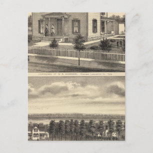 Morrison und Greenamyre, Nebraska Postkarte