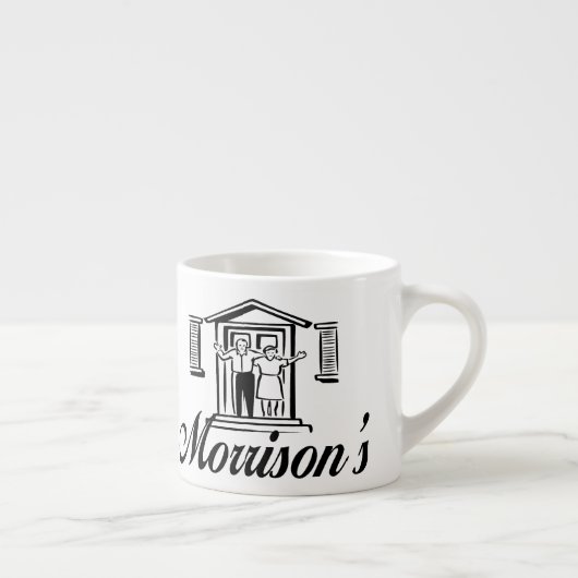 Morrison's Front Door Coffee Cup Espressotasse (Rechts)