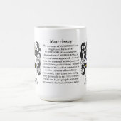 Morrissey Familien-Wappen Kaffeetasse (Mittel)