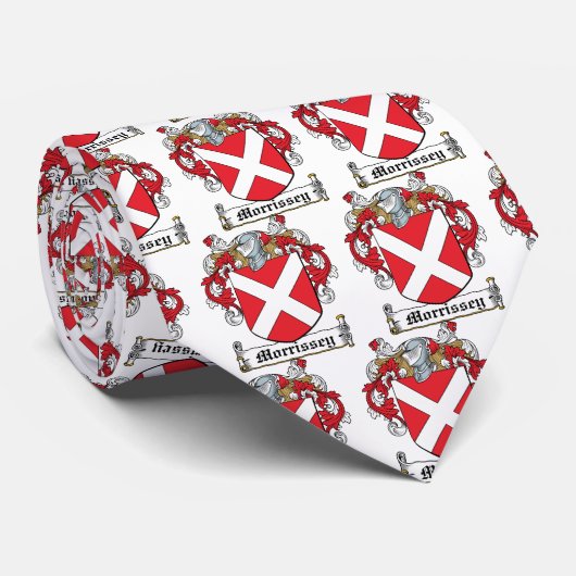 Morrissey Familienwappen Krawatte (Gerollt)