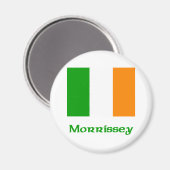 Morrissey Irish Flag Magnet (Vorderseite/Rückseite)