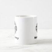 Morrissey keltisches Kreuz Kaffeetasse (Mittel)