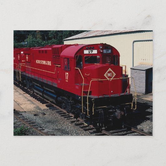 Morristown and Erie Alcos, No. 17 and No. 16, Morr Postkarte (Vorderseite)