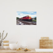 Morristown and Erie Railroad Motor # 22 Poster (Küche)