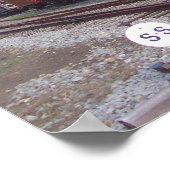 Morristown and Erie Railroad Motor # 22 Poster (Ecke)