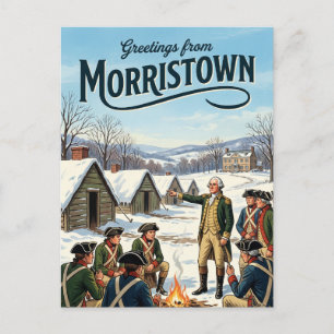 Morristown National Historical Park New Jersey Postkarte
