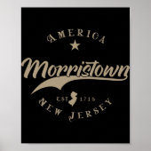 Morristown New Jersey  Poster (Vorne)