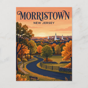 Morristown New Jersey Postkarte
