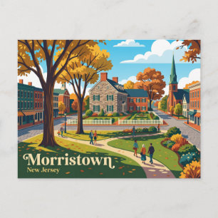 Morristown New Jersey Postkarte