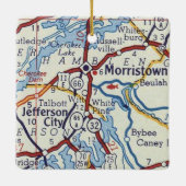 Morristown TN Keramikornament (Rückseite)
