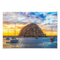 Morro Bay bei Dämmerung