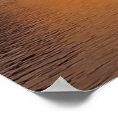 Morro Bay bei Sunset Poster (Ecke)