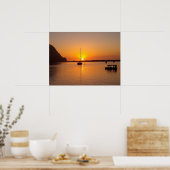 Morro Bay bei Sunset Poster (Küche)